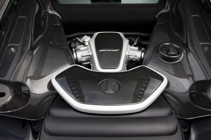 McLaren Carbon Fiber Engine Covering