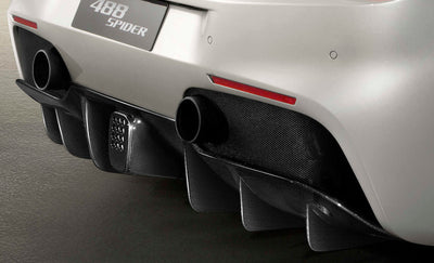 Ferrari 488 Carbon Fiber Rear Fog Light Bezel