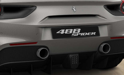 Ferrari 488 Titanium Tailpipes