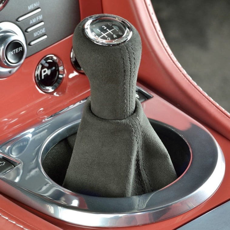 Aston Martin Manual Gearshift Knob, Black Alcantara — Miller Motorcars Boutique