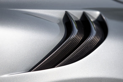 McLaren 600LT MSO Defined Carbon Fiber Front Fender Louvres Kit