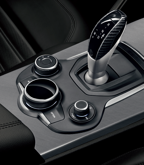 alfa gear Alfa Romeo Carbon Fiber Shifter — Miller Motorcars Boutique