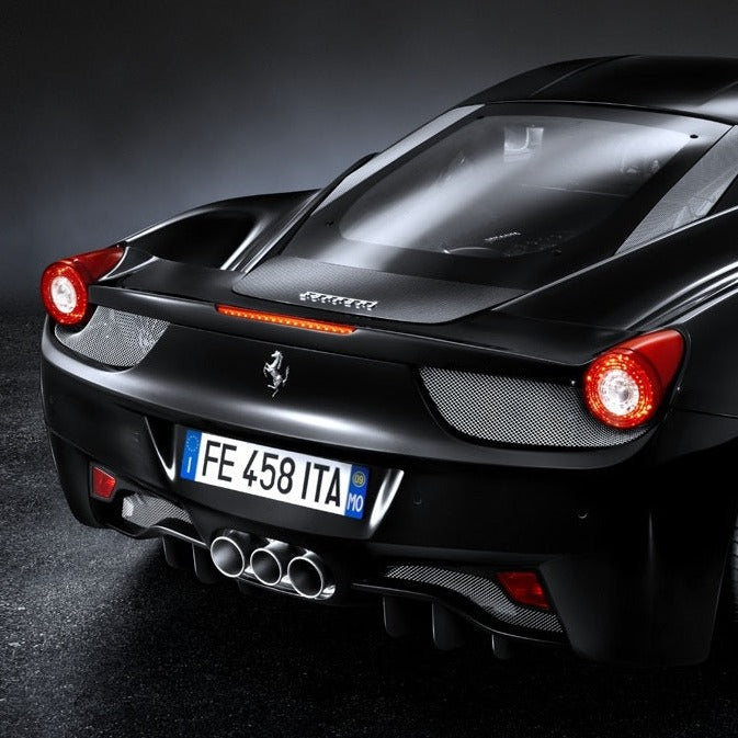 458 Rear Mesh Ferrari 458 Titanium Mesh Kit — Miller Motorcars Boutique