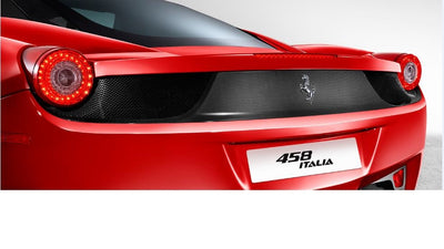 Ferrari 458 Carbon Fiber Rear Bumper Strip