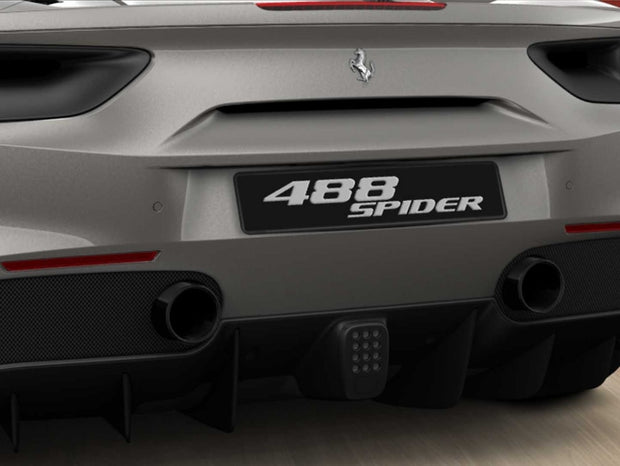 Ferrari Genuine 488GTB Black Exhaust Tailpipe Tips