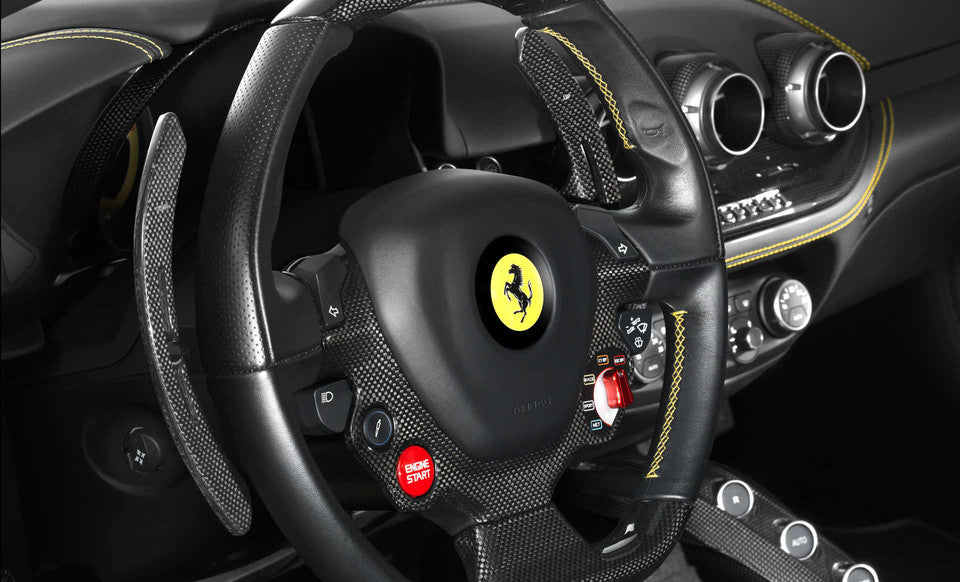 Ferrari F12 TDF F1 Racing Shift Paddles, in Matte Carbon Fiber