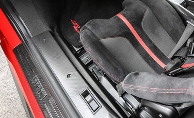 Ferrari 488 Interior in Carbon Fiber, Internal Sill Moulding