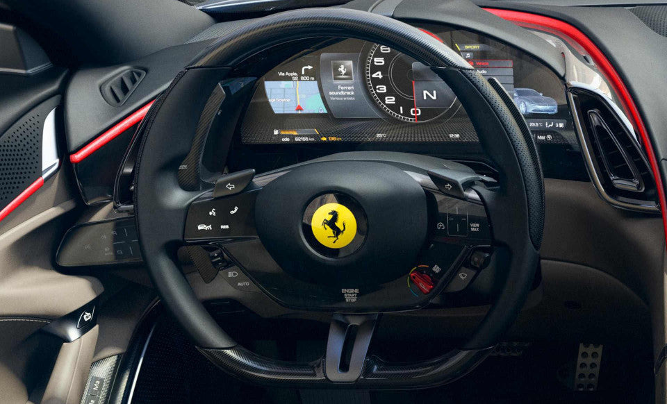 Ferrari Roma Carbon Fiber F1 Shift Paddles
