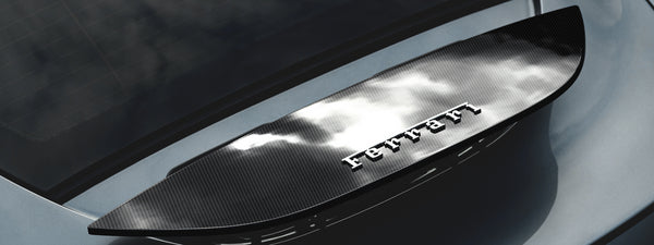 Ferrari Roma Carbon Fiber Rear Variable Geometric Wing — Miller ...
