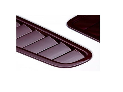 Aston Martin Red Carbon Fiber Hood Louver Kit