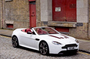 Aston Martin Red Carbon Fiber Hood Louver Kit