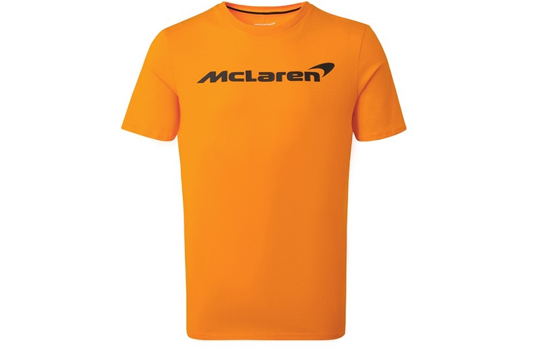 McLaren Essential T-Shirt Papaya — Miller Motorcars Boutique