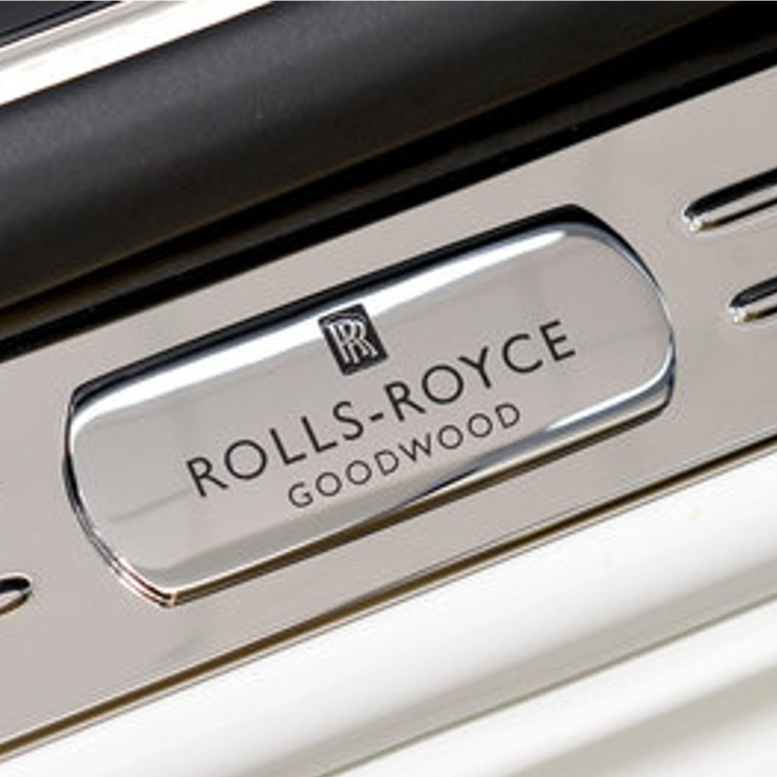 Rolls-Royce Goodwood Engraved Treadplate — Miller Motorcars Boutique
