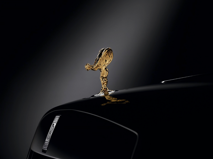 Phantom 9-Carat Gold Plated Spirit of Ecstasy