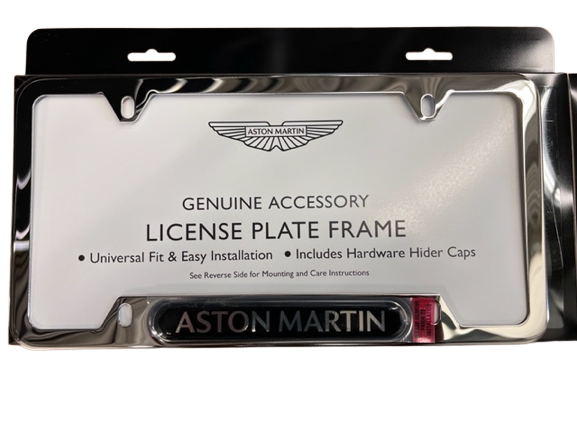 Aston Martin License Plate Frame