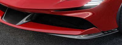 Ferrari SF90 Carbon Fiber Front Aerodynamic Appendages