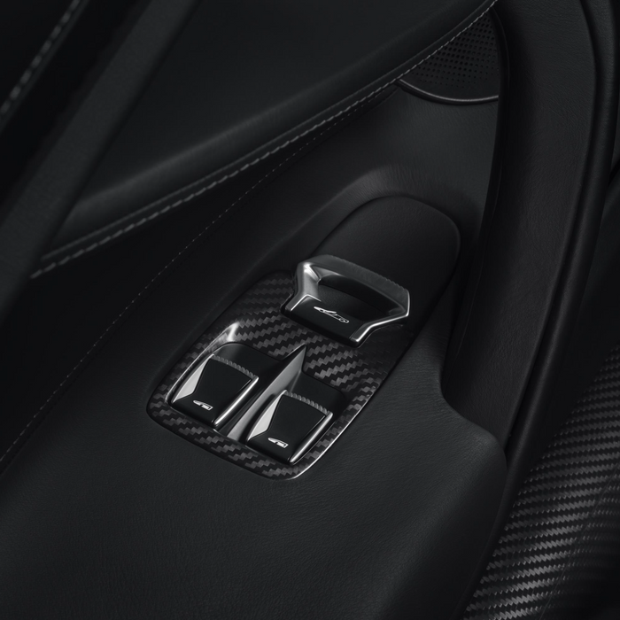 McLaren 720S Carbon Fiber Window Switch Surrounds