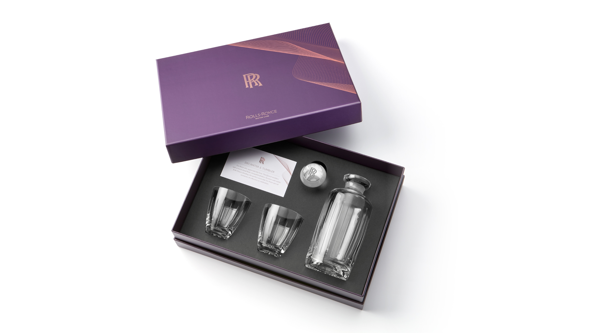 Rolls-Royce Decanter and Tumbler — Miller Motorcars Boutique