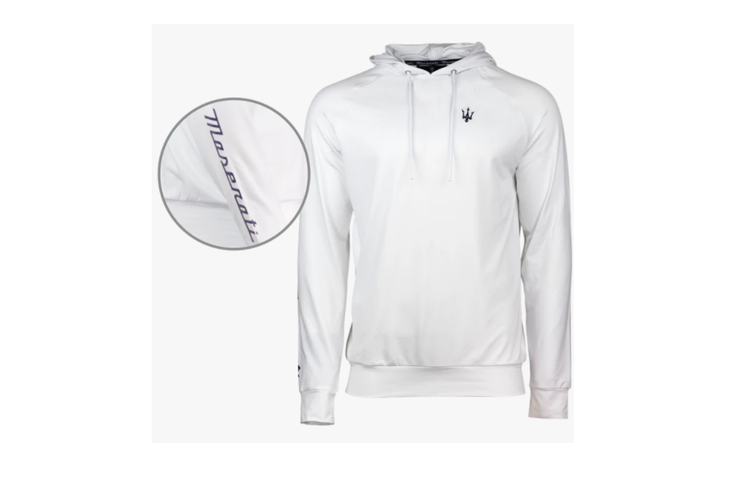 Maserati Men's Raglan Pullover Hoodie
