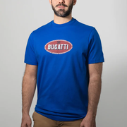 Bugatti Vintage Logo Blue Shirt