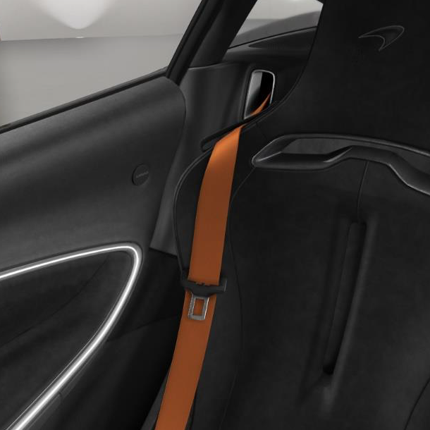 McLaren Artura Orange Seatbelts