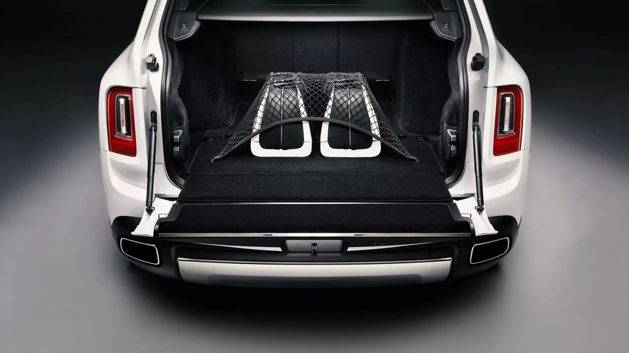 Rolls Royce Luggage Compartment Net