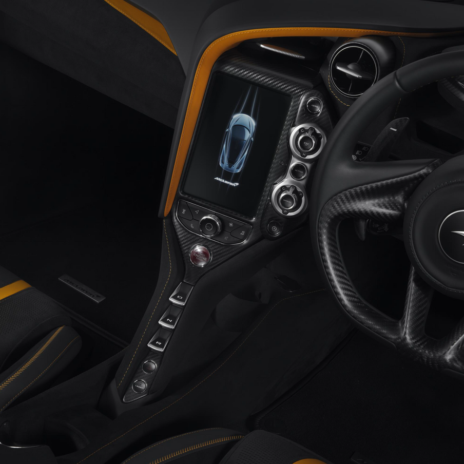 McLaren 720S Carbon Fiber infotainment Screen Surround — Miller ...