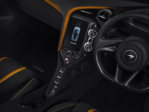 McLaren 720S Carbon Fiber infotainment Screen Surround