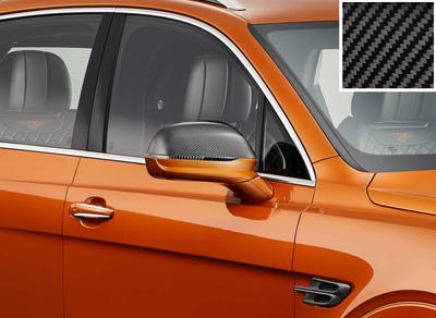 Bentley Bentayga Carbon Fiber Door Mirror Cowls