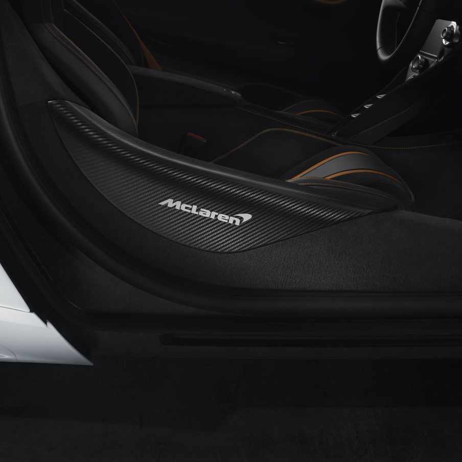 McLaren 720S Carbon Fiber Door Sill Cover — Miller Motorcars Boutique