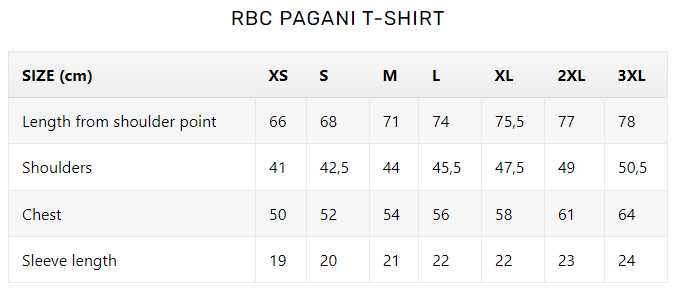 Pagani RBC Engine T-Shirt