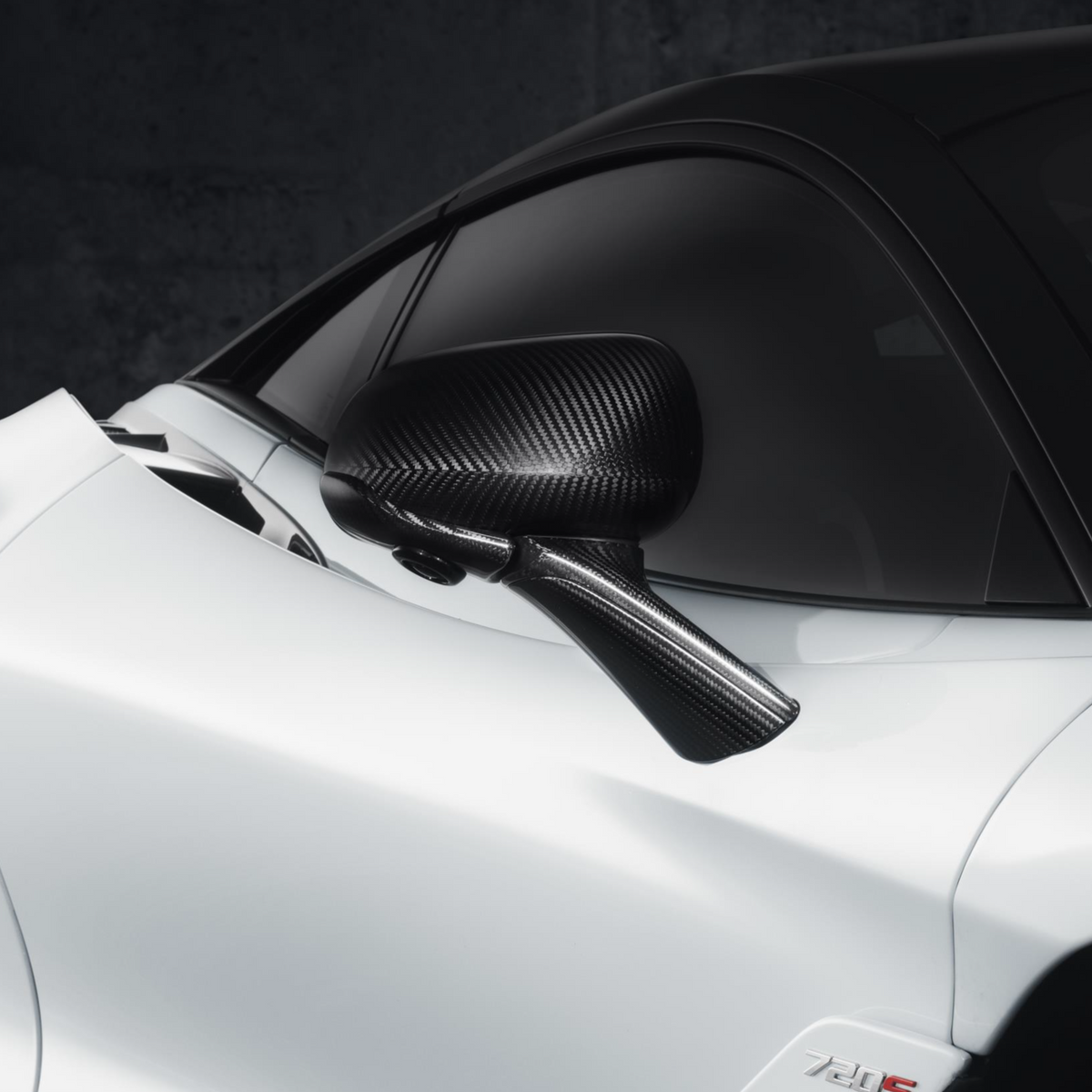McLaren Carbon Fiber Door Mirror Casing — Miller Motorcars Boutique