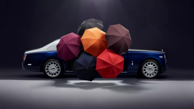Rolls-Royce Door Umbrella. 