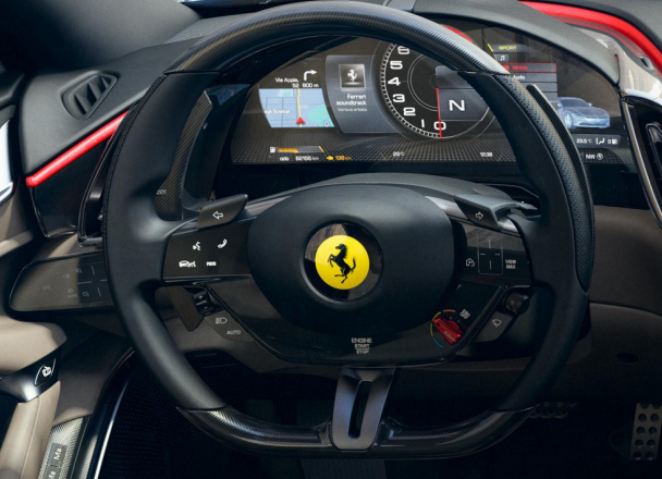 Ferrari Carbon Fiber Carbon Fiber F1 Shift Paddles (Gloss)