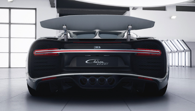 Bugatti Chiron Exhaust Tip Trim