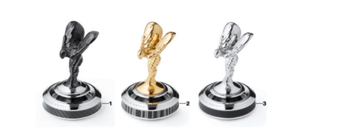 魔性の微笑み リアス FBR SP Rolls-Royce Spirit of Ecstasy Plinth — Miller Motorcars Boutique
