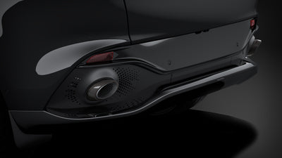DBX/DB11 Polished Carbon Fiber Tailpipe Finishers