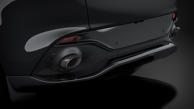 DBX/DB11 Polished Carbon Fiber Tailpipe Finishers