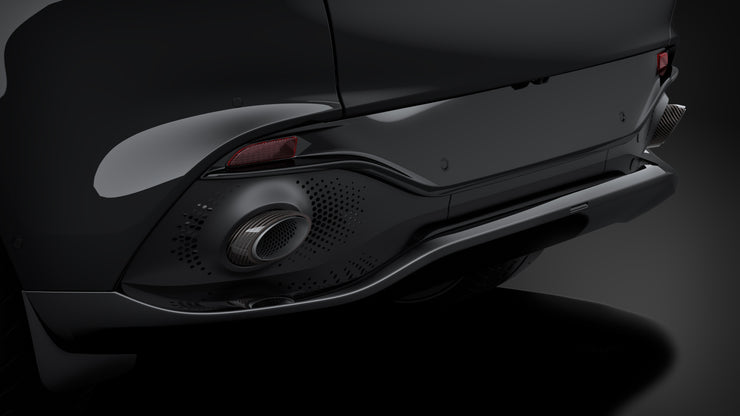 DBX/DB11 Polished Carbon Fiber Tailpipe Finishers