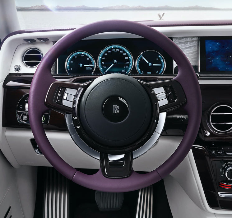 Rolls Royce Colored Steering Wheel