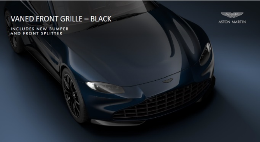 Aston Martin New Vantage Vaned Front Grill